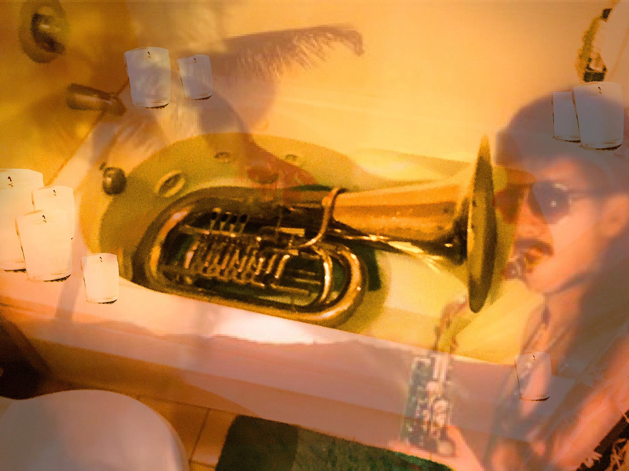 The time Jordan photoshopped a picture Ruben had sent of him cleaning his tuba.