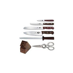 Victorinox Swiss Army Victorinox Rosewood 7-Piece Block Set 49407US3