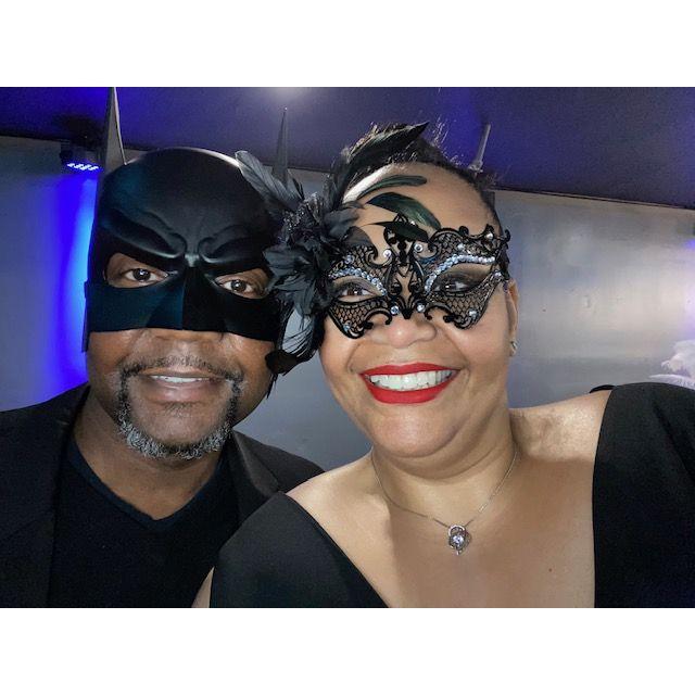Our 1st Masquerade Ball together - Deseree's B-Day Party - March 2023
#batman