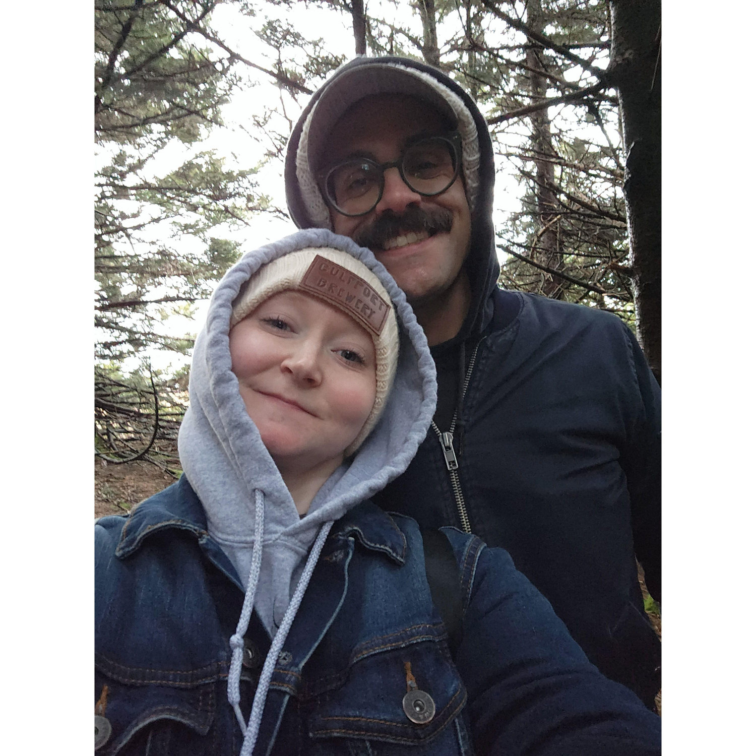 Top of the balds at Roan Mountain on a VERY chilly, early morning!