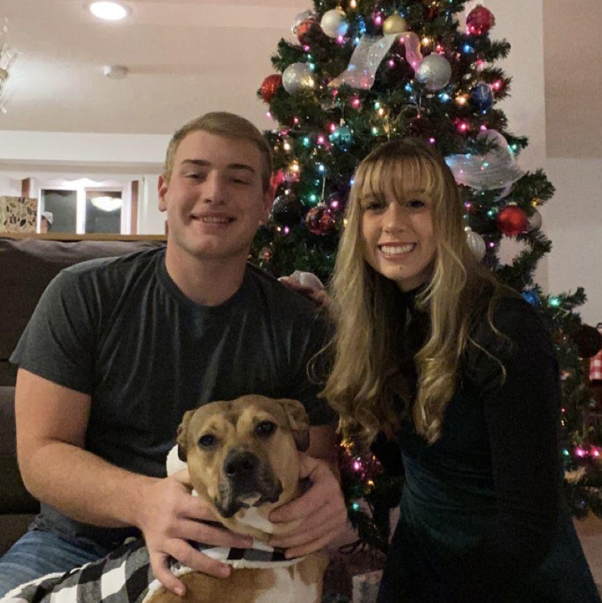 Our first Christmas with Nala - Dec '21