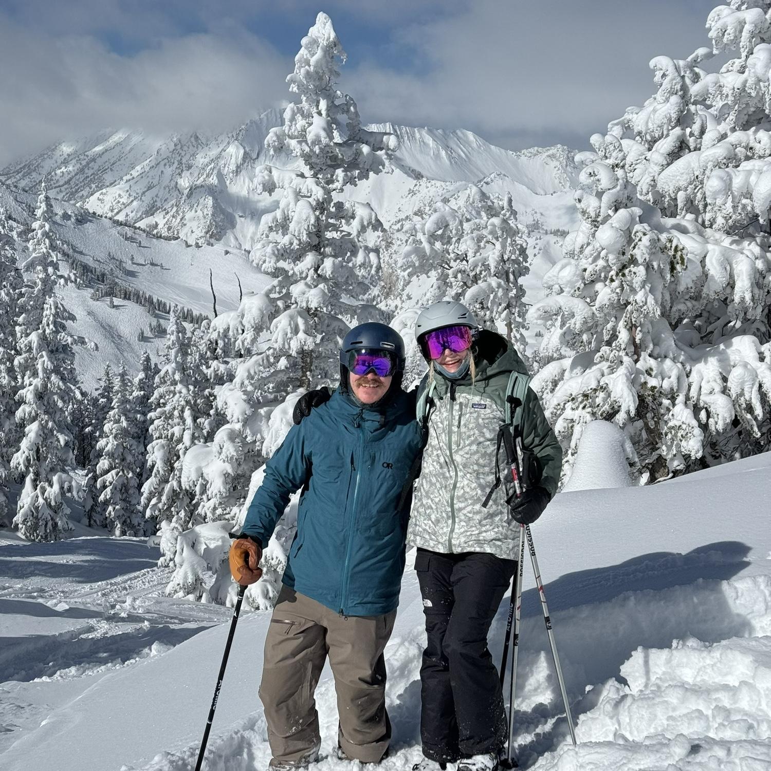 First ski season together at Alta during the 23/24 season.