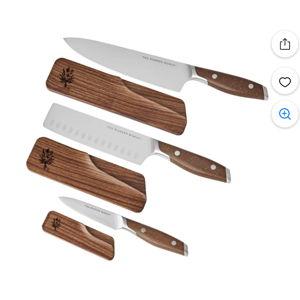 The Pioneer Woman 3-Piece Knife Set, Brown Speckle