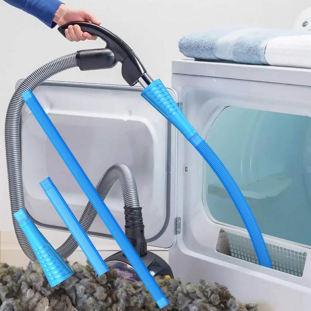 Dryer Vent Cleaner Kit Vacuum Hose Attachment Brush Lint Remover Power Washer and Dryer Vent Vacuum Hose(V1)