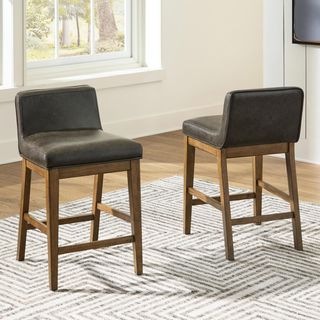 Cabalynn Counter Height Upholstered Barstool, Set of 2