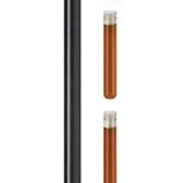 Harvy Canes - Brandy Cane Chrome Handles - Fritz Handle - 36"
