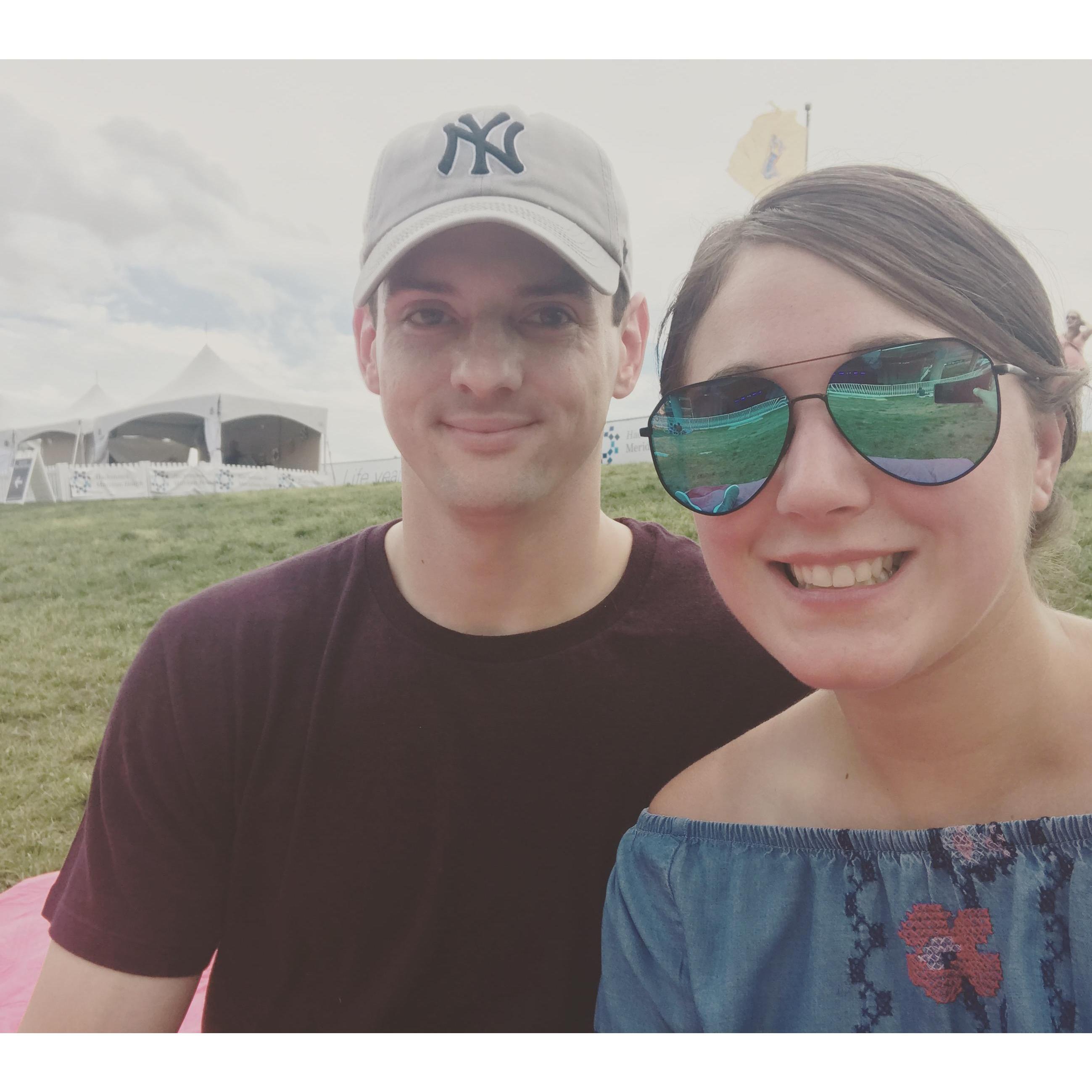 Third Eye Blind Concert June 2017. 
"I'll never let you go"