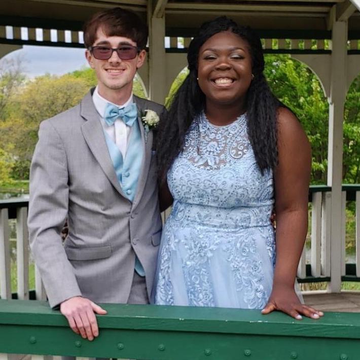 Josiah's senior prom! First prom together!