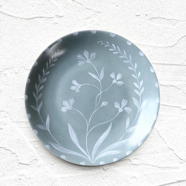 Sage Bloom Salad Plate
