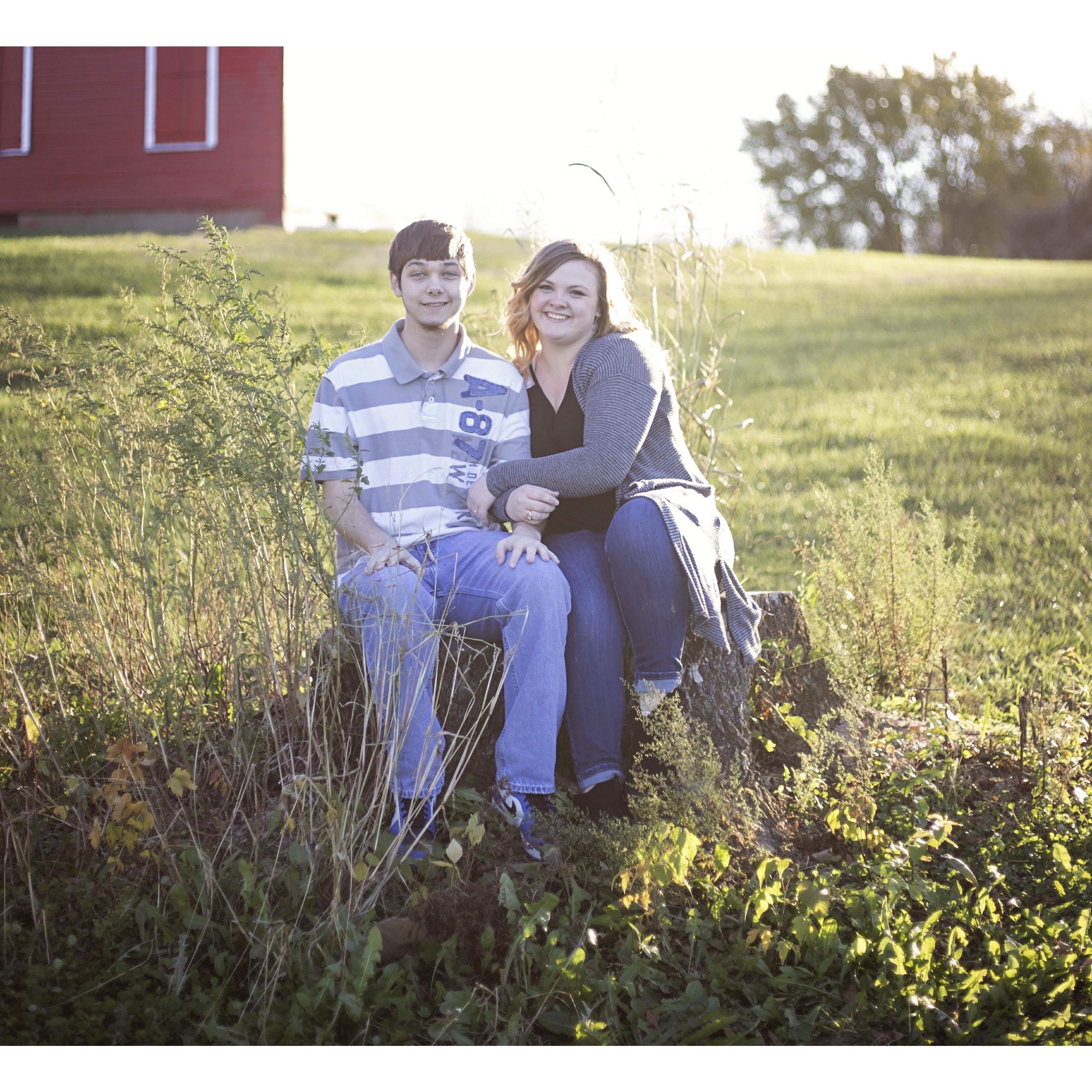 Pamela's senior pictures.
