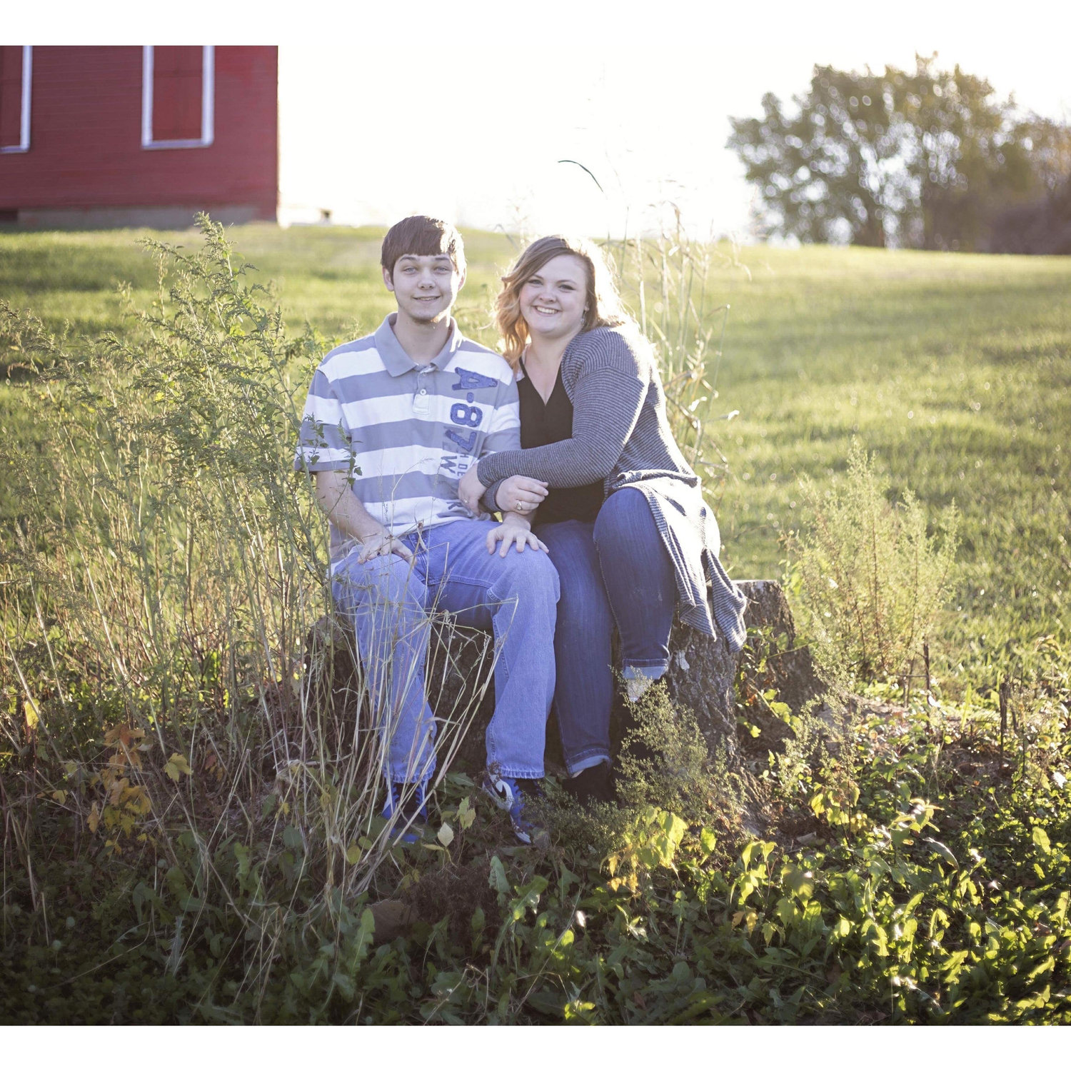 Pamela's senior pictures.
