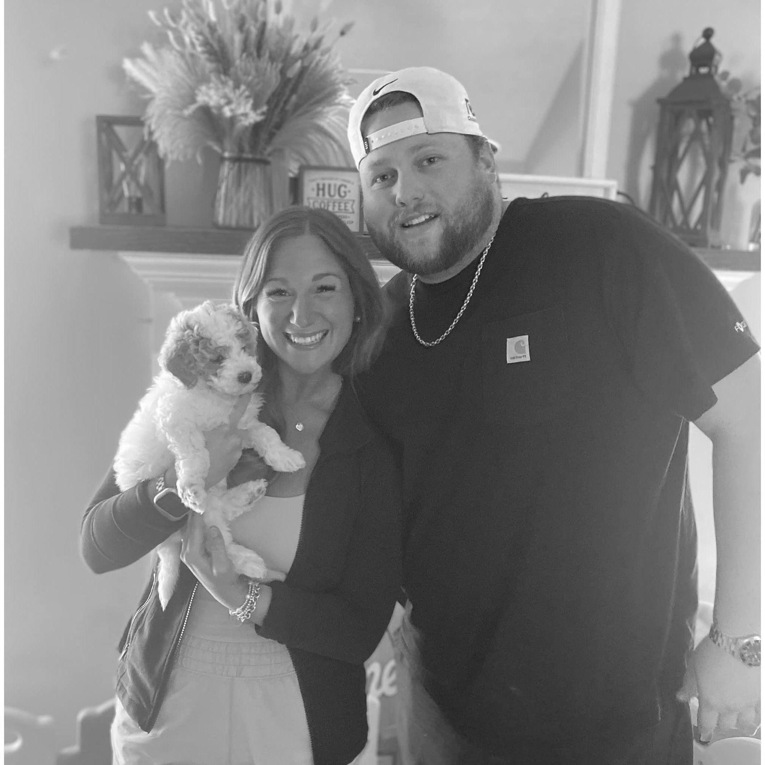 Picking out our sweet Maylee girl.