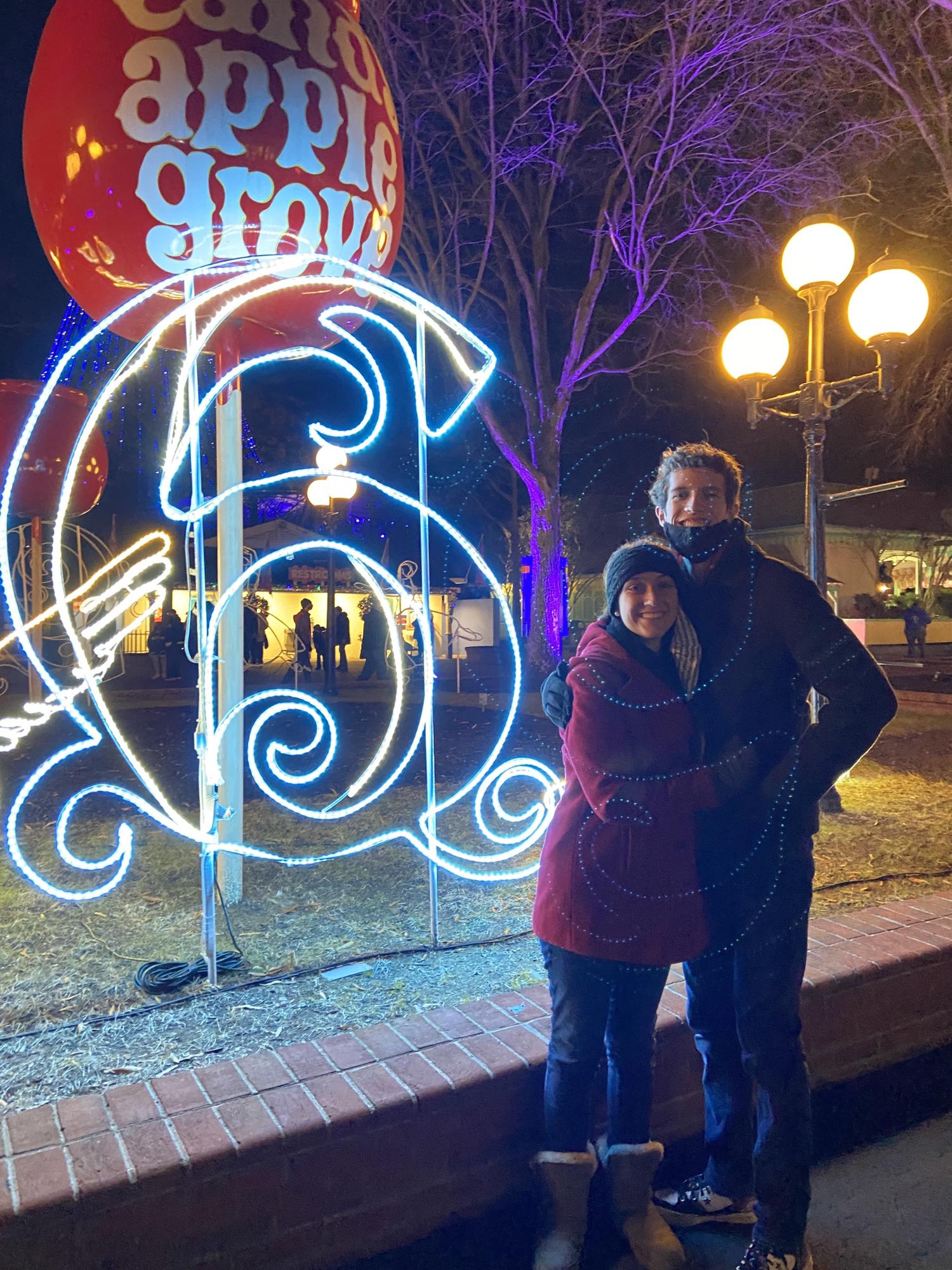 Winterfest at Kings Dominion. Six years together and six months out!