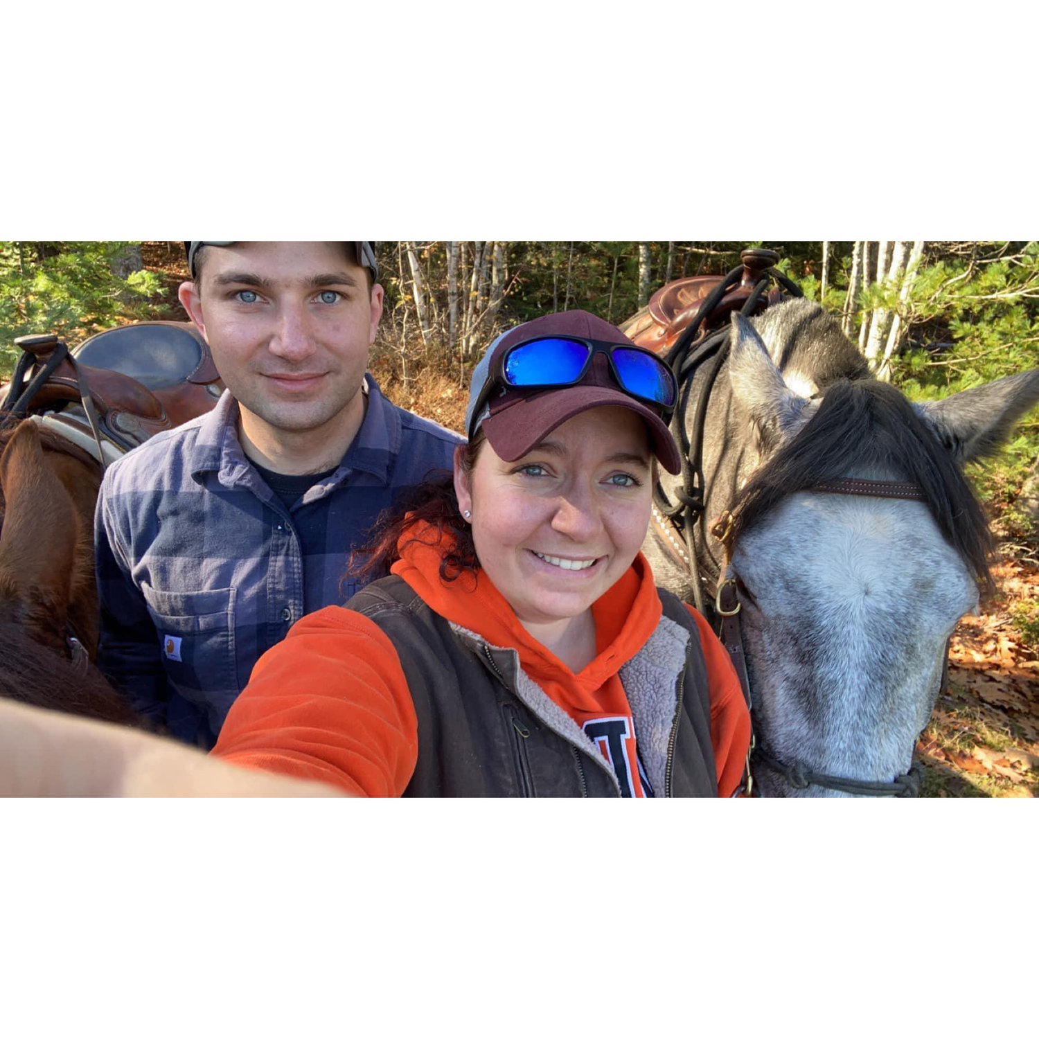 First Trail ride together. October 2022