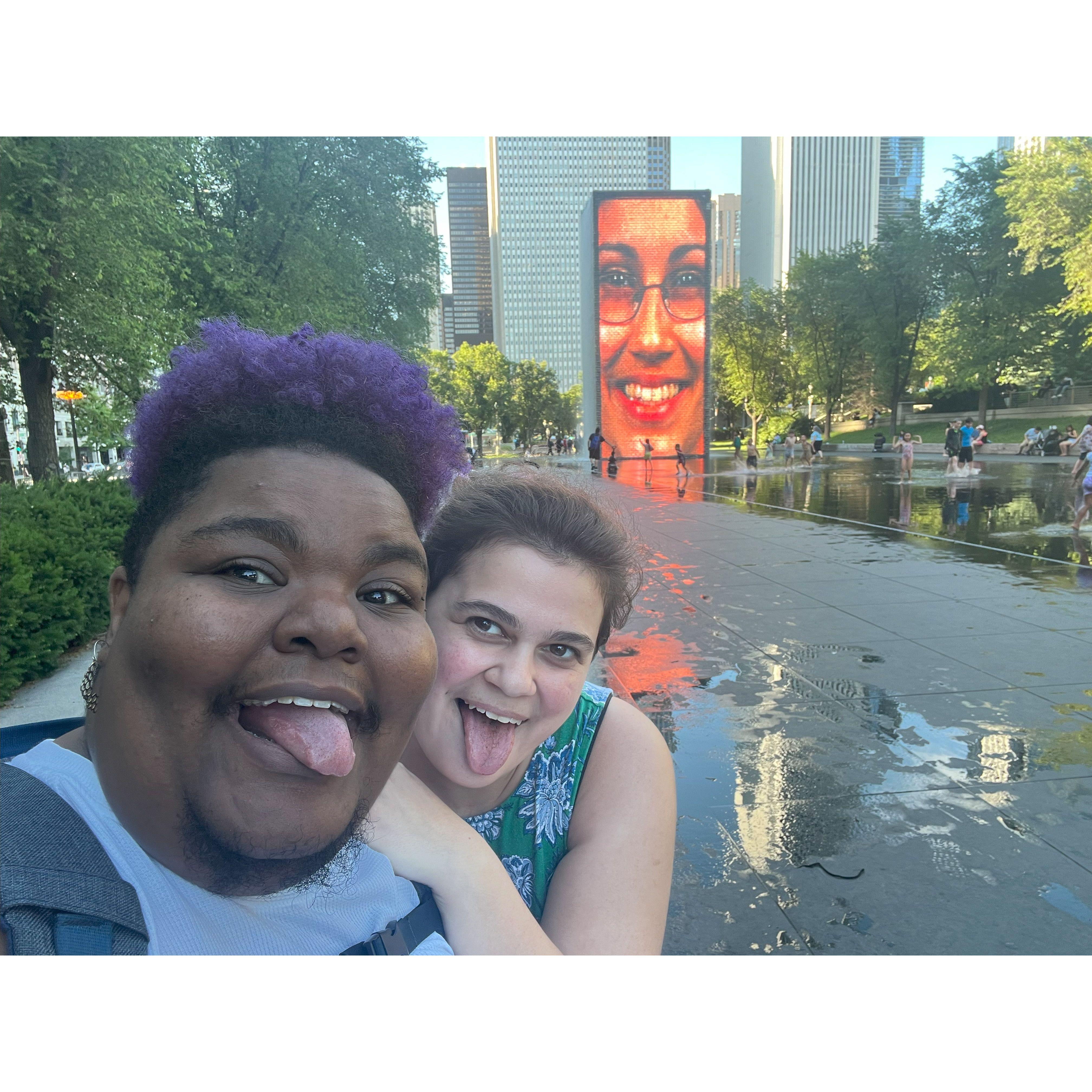 The day Jayden proposed to Sarah.