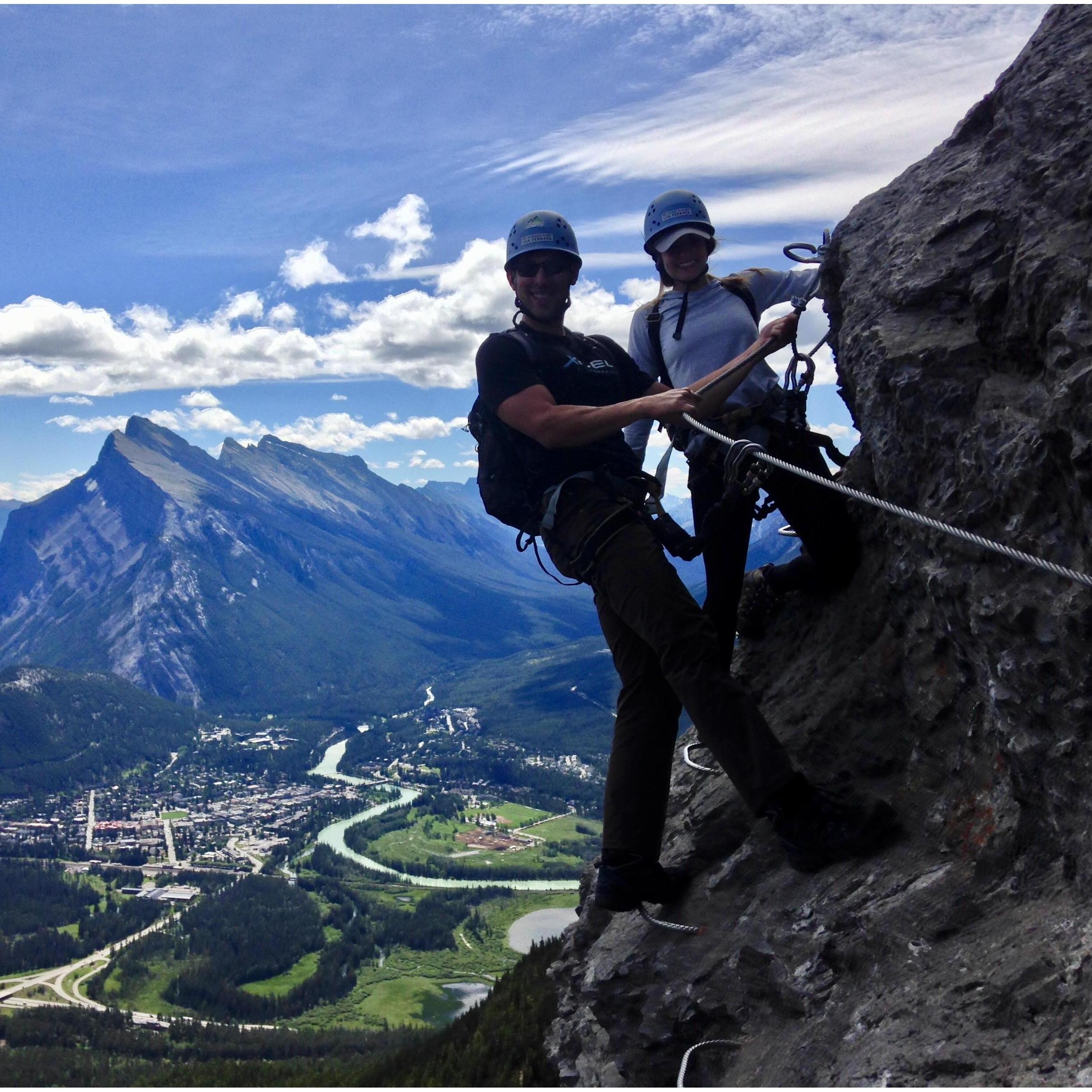 Rocking Climbing in Banff 2018