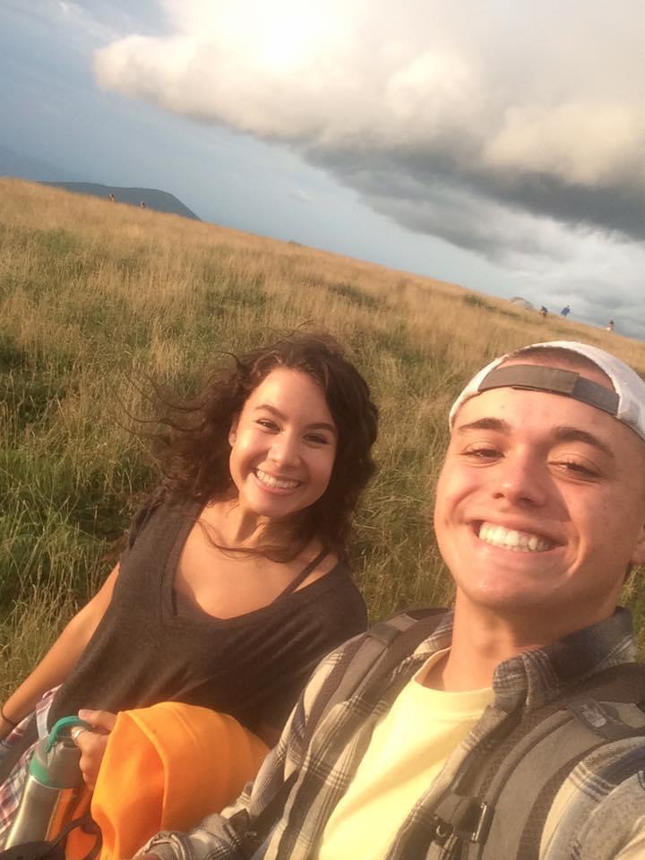 Quickly made a tradition to take selfies on Max Patch. We still weren’t dating here but it’s safe to say there were some crushes happening.