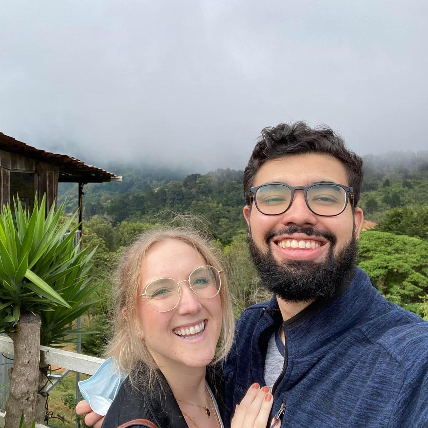 We spent time in Costa Rica with Pedro's family!