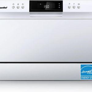 COMFEE’ Portable Mini Dishwasher, White