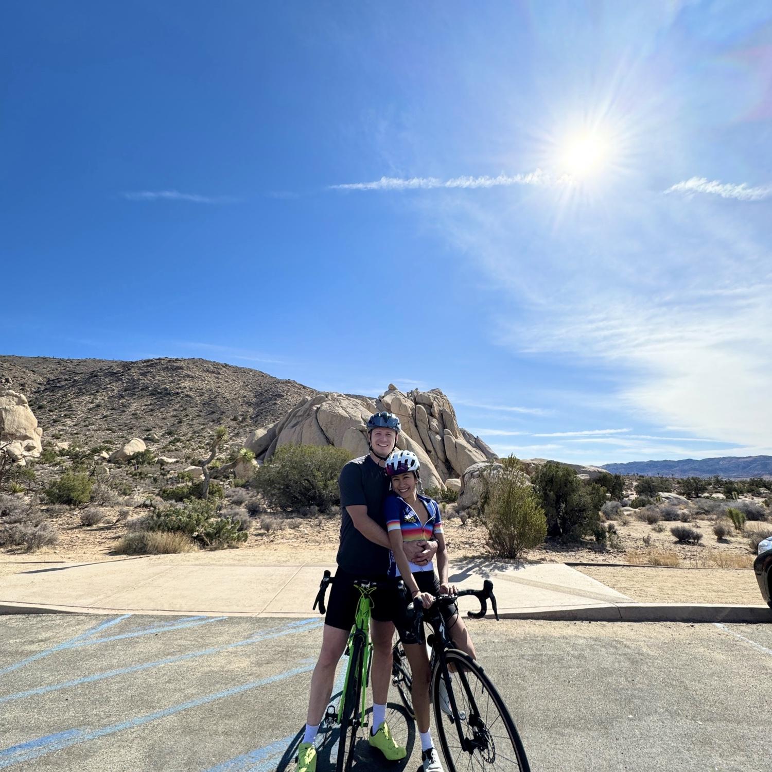 Cycling in Joshua Tree 2025