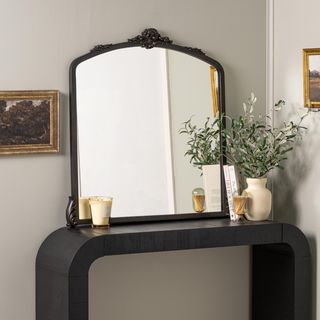 Adeline Ornate Mantle Mirror