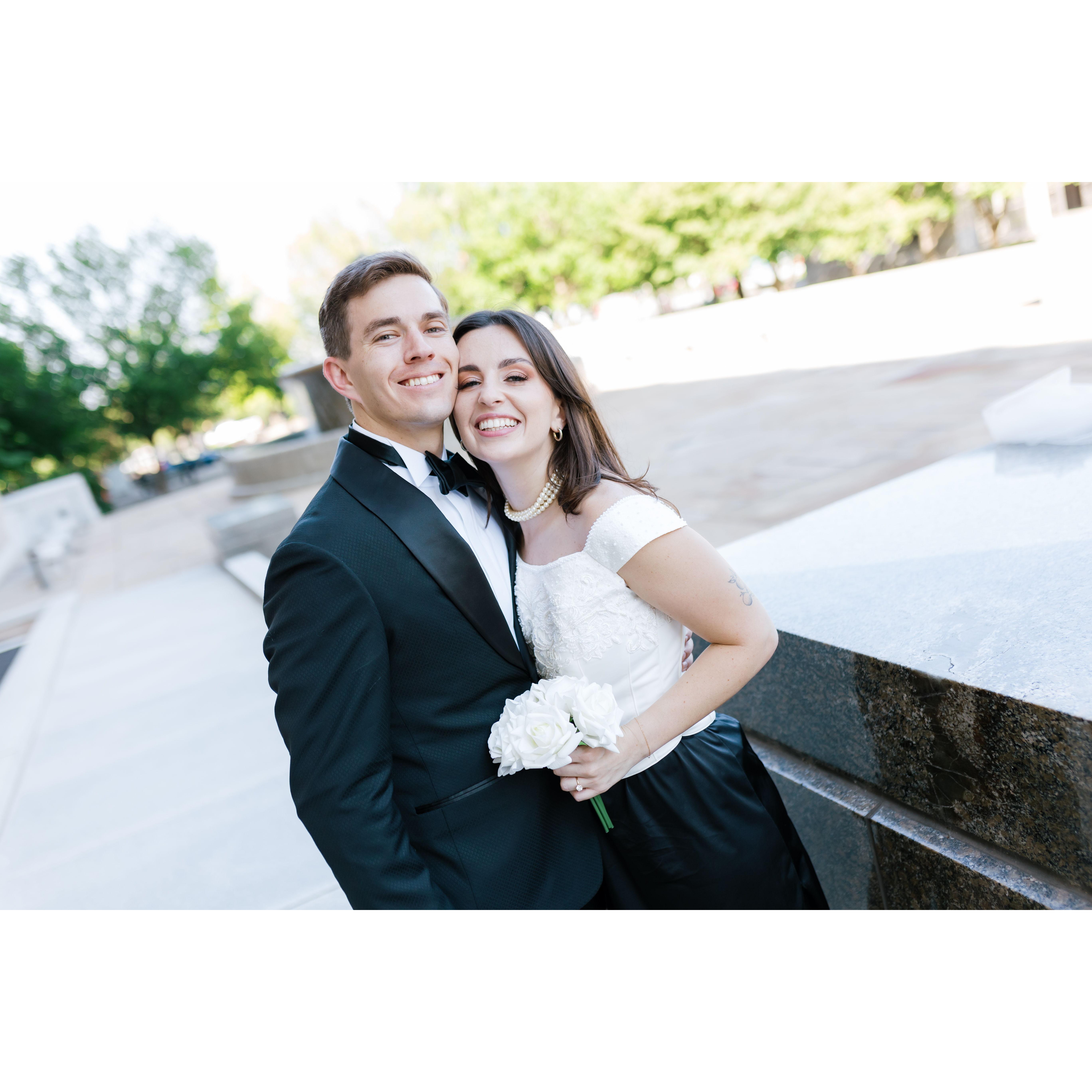 In August, the day before Amanda's birthday, we decided to elope! See you in November for Round 2 ;)
