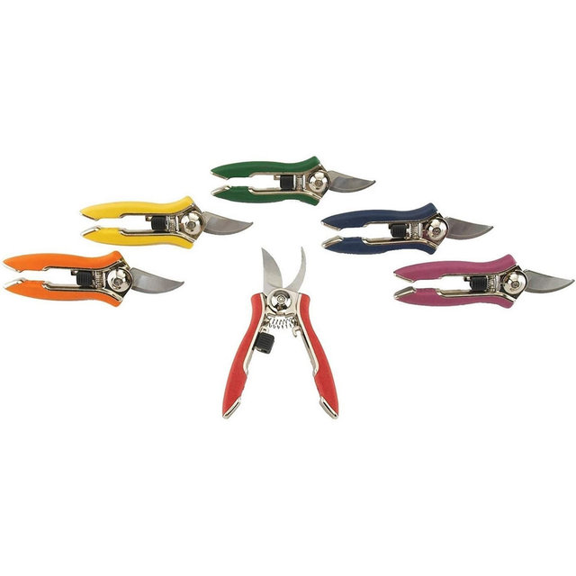 Dramm ColorPoint Compact Bypass Pruner, Assorted Colors, 6 Inches