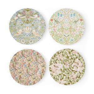Spode Morris and Co Set of 4 Dessert Plates