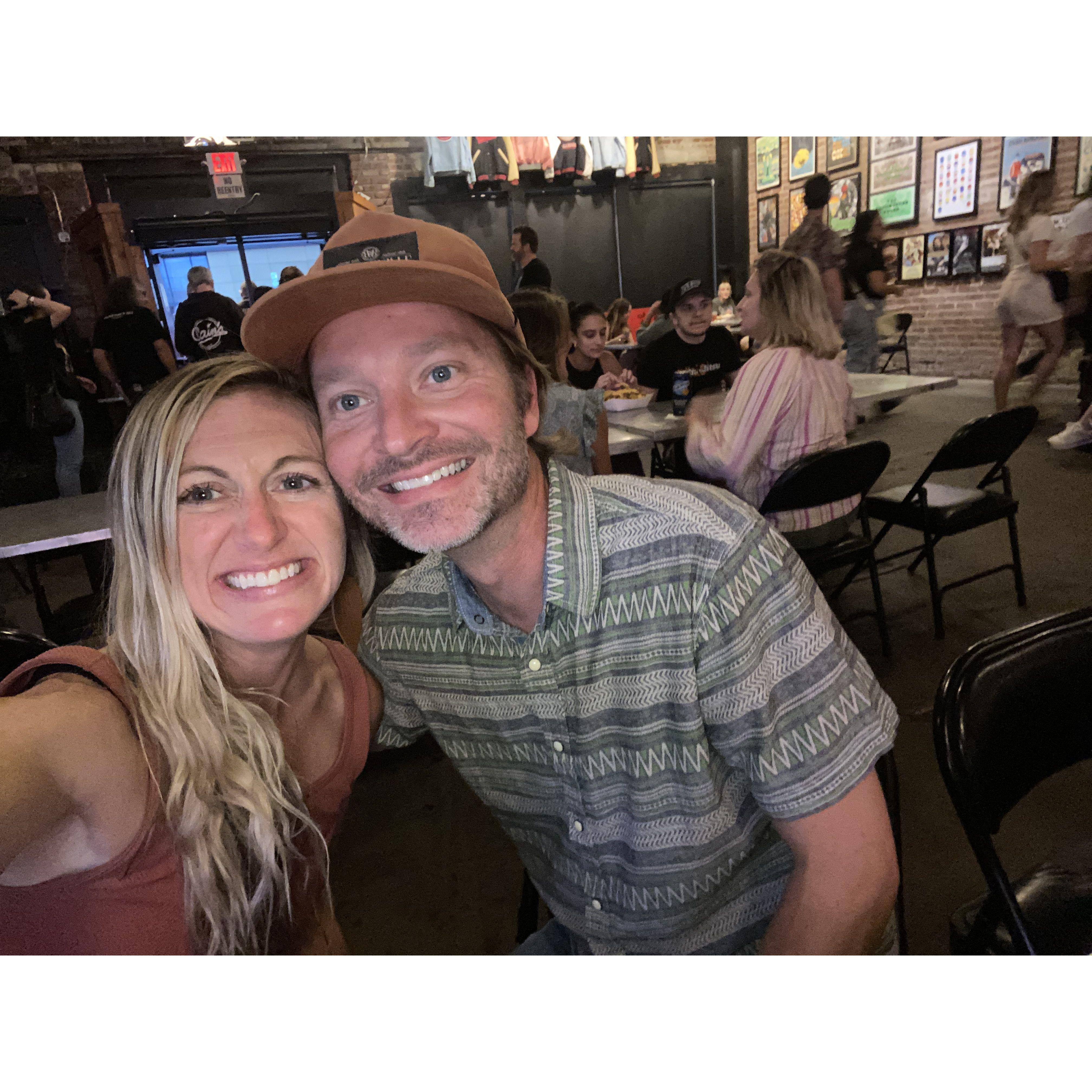 Date night! The Head and the Heart concert, Tulsa, OK
