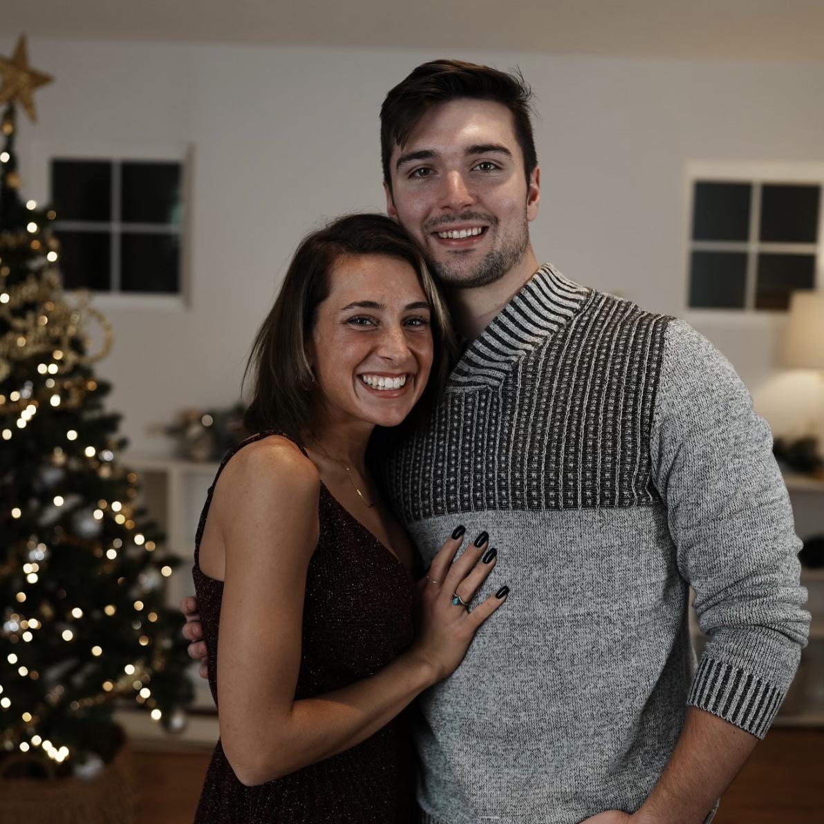 Last Christmas I gave you my heart. Next Christmas I’ll have your last name. 💕