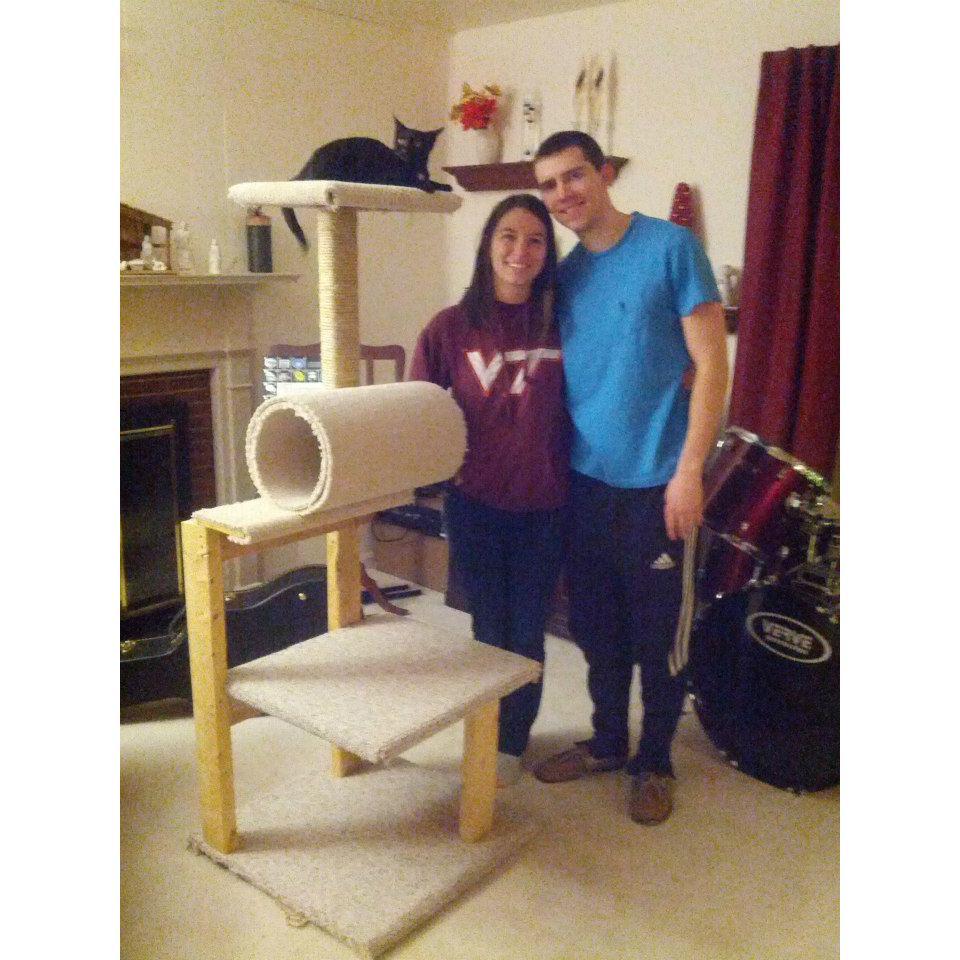 Building the cat tower part 1
December 2014