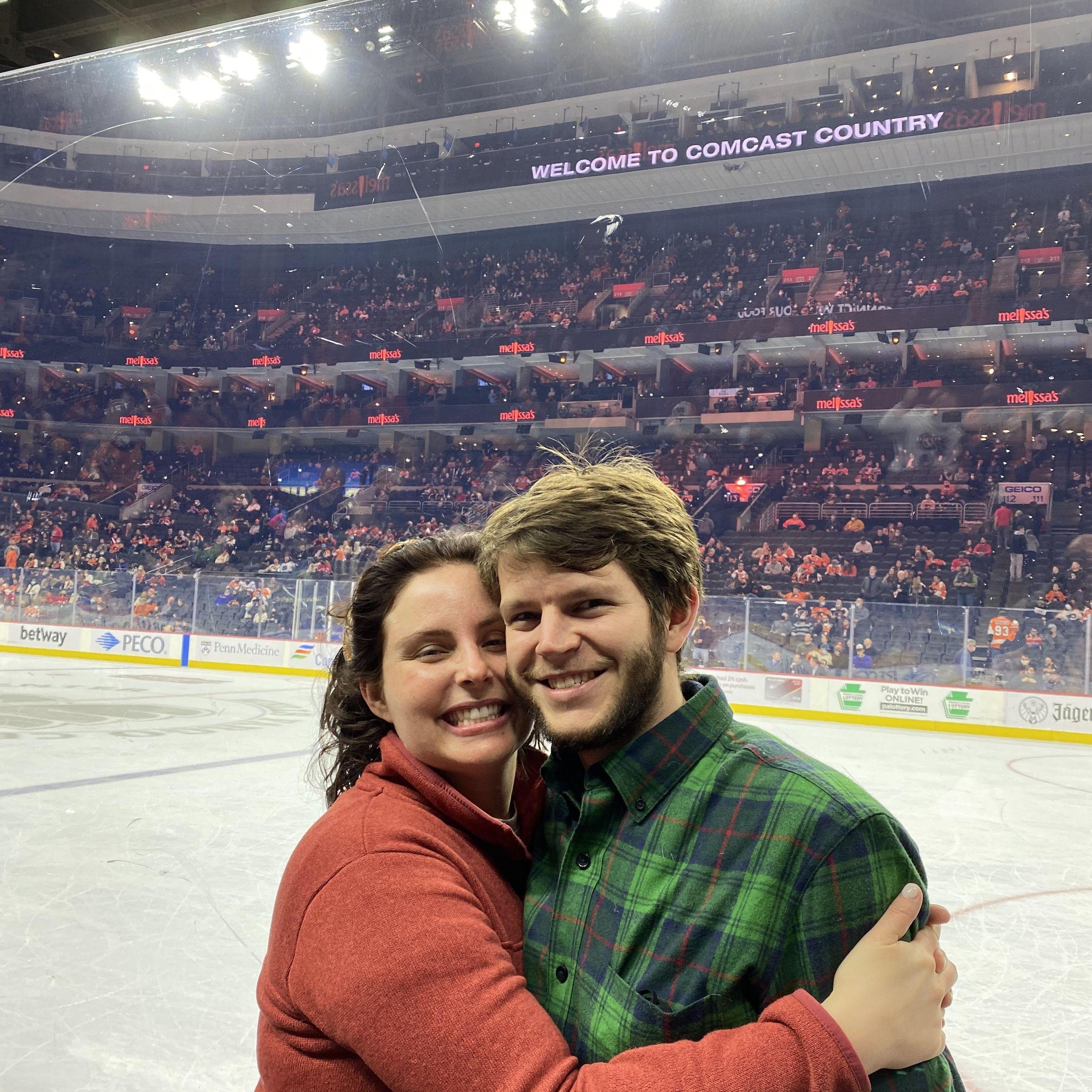 Our favorite hockey team is the Red Wings!