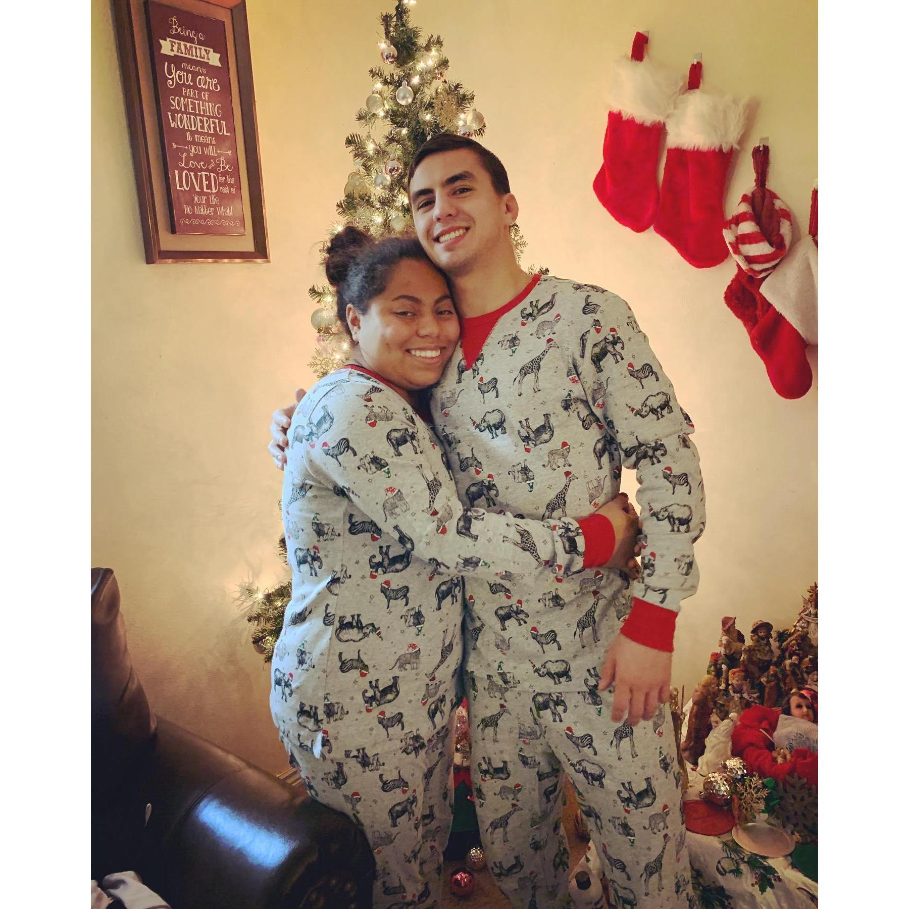 Our first Christmas together!