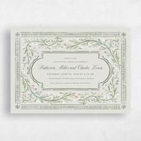 Green Wedding Invitation - Querida Landscape