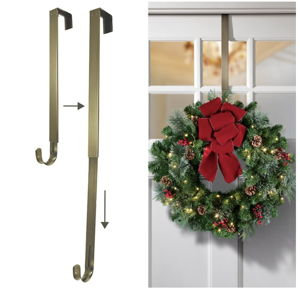 Haute Decor Adjustable Length Wreath Hanger - 20 Lb. Capacity