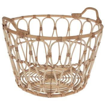 Round Rattan Basket - Large