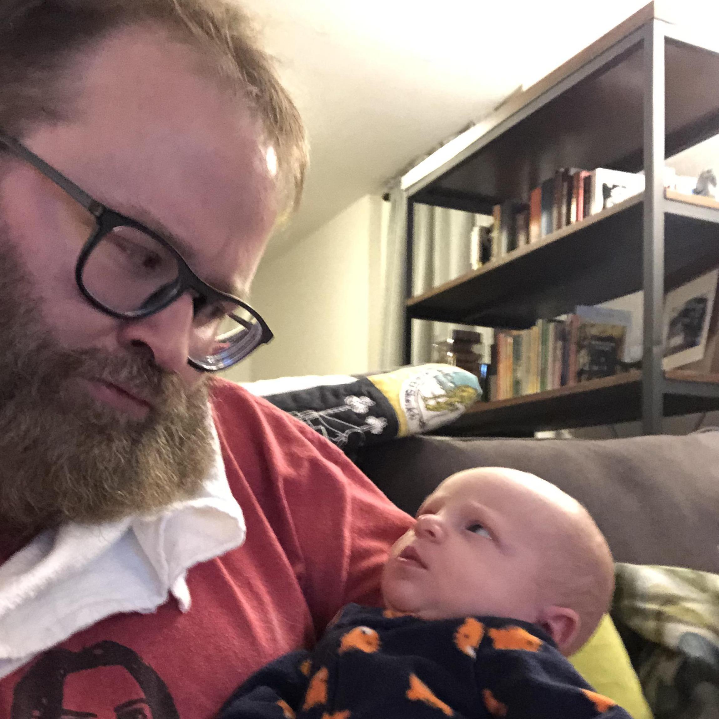 J: Who pooped? 
I: Not me...