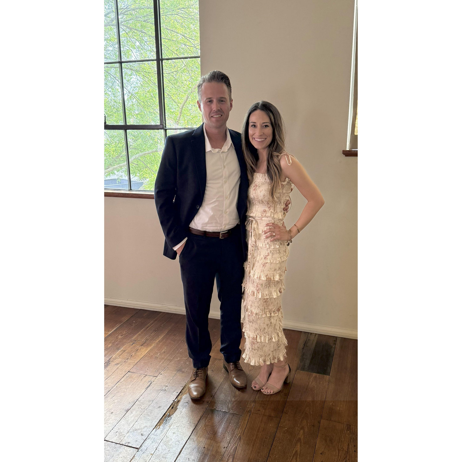 Our first wedding together to celebrate sweet friends in Atlanta