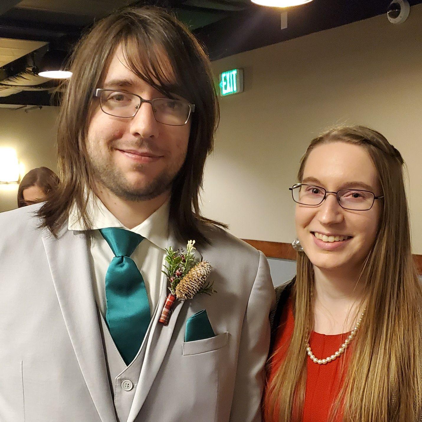 December 15th, 2019 at wedding of college friends Brian and Kiera