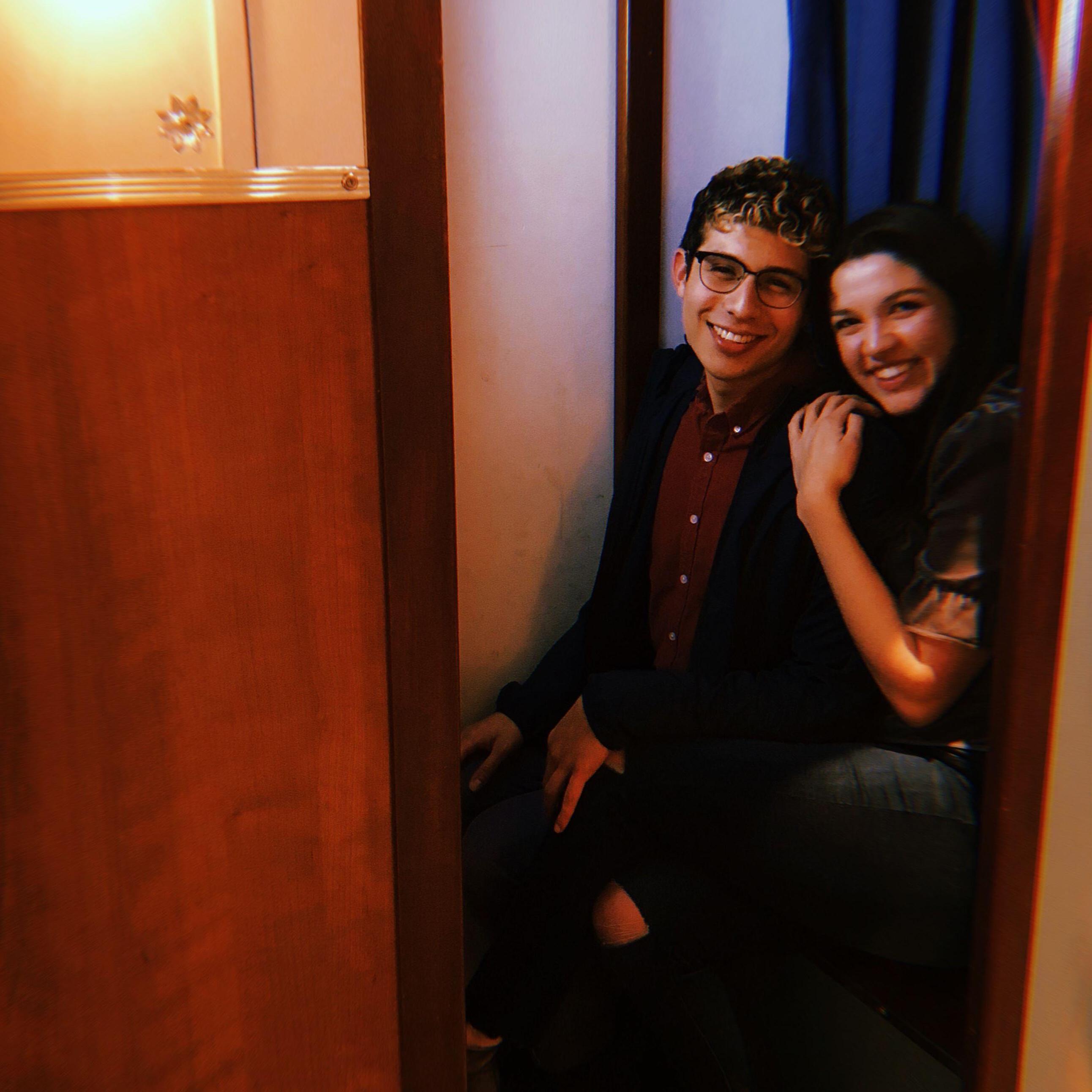 Back when we were first dating in 2019 - so many more photo booth photos since then!