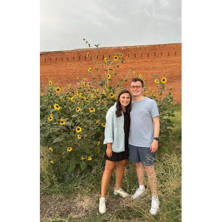 Night out in Celina, and Brayden found a patch of sunflowers which are my favorite! So, we had to take a picture!