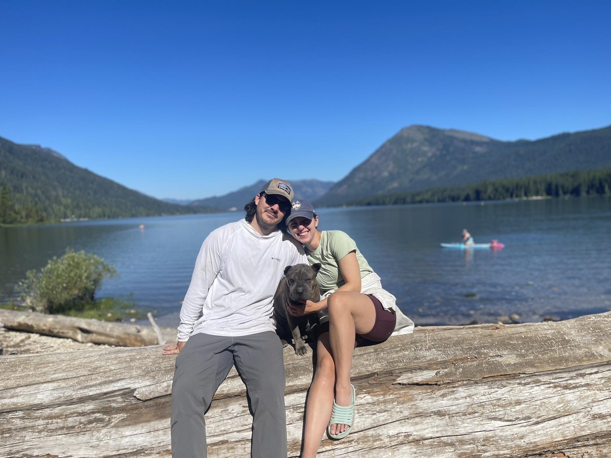 Our favorite place, Lake Wenatchee