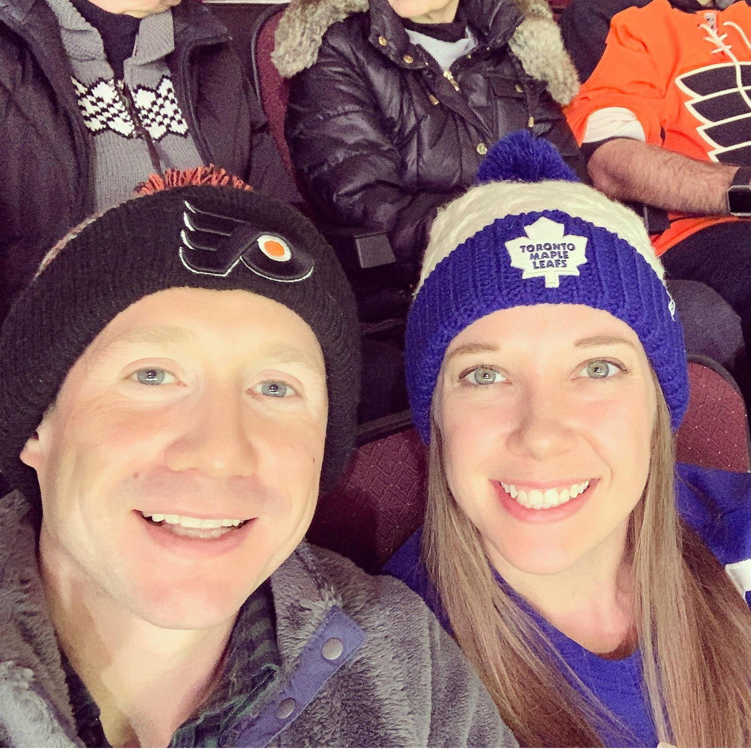 Cheering on the best team!