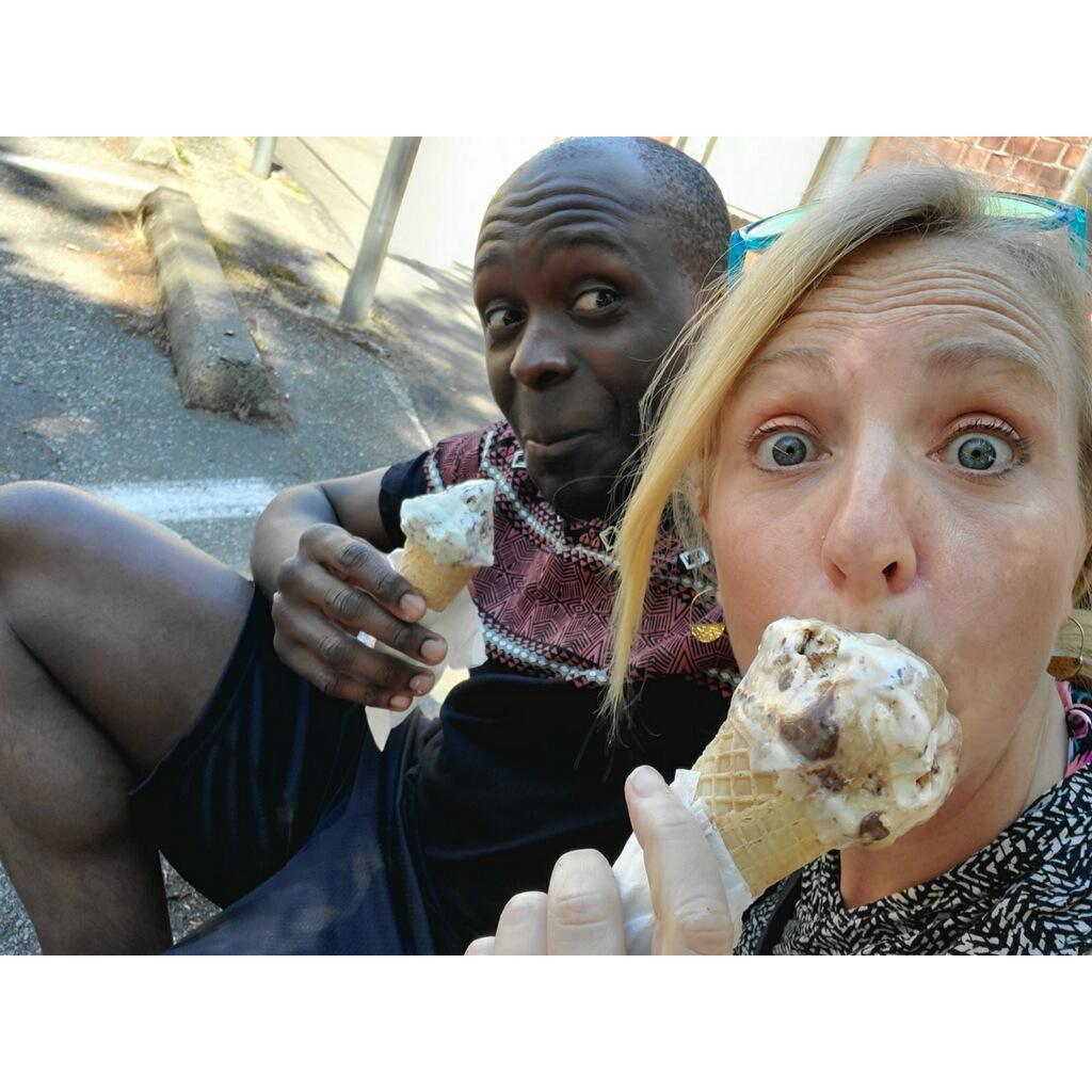 Chitalu's first Salt & Straw