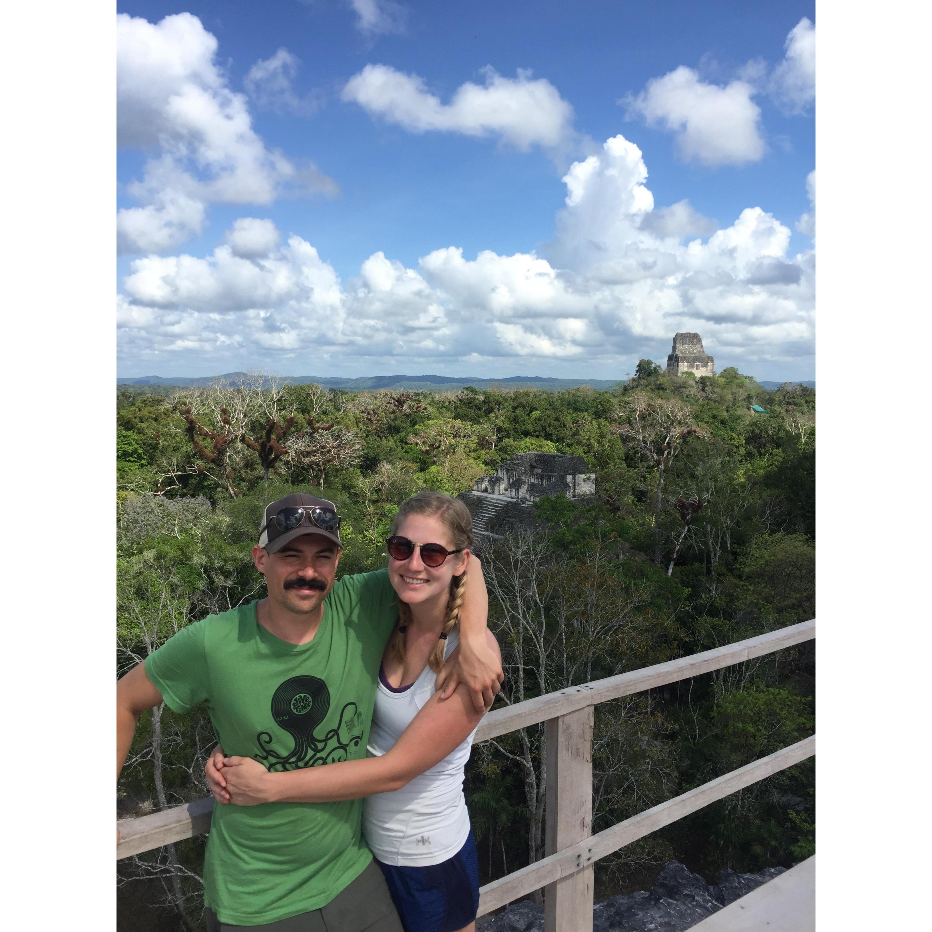 Tikal Mayan Ruins in Guatemala
