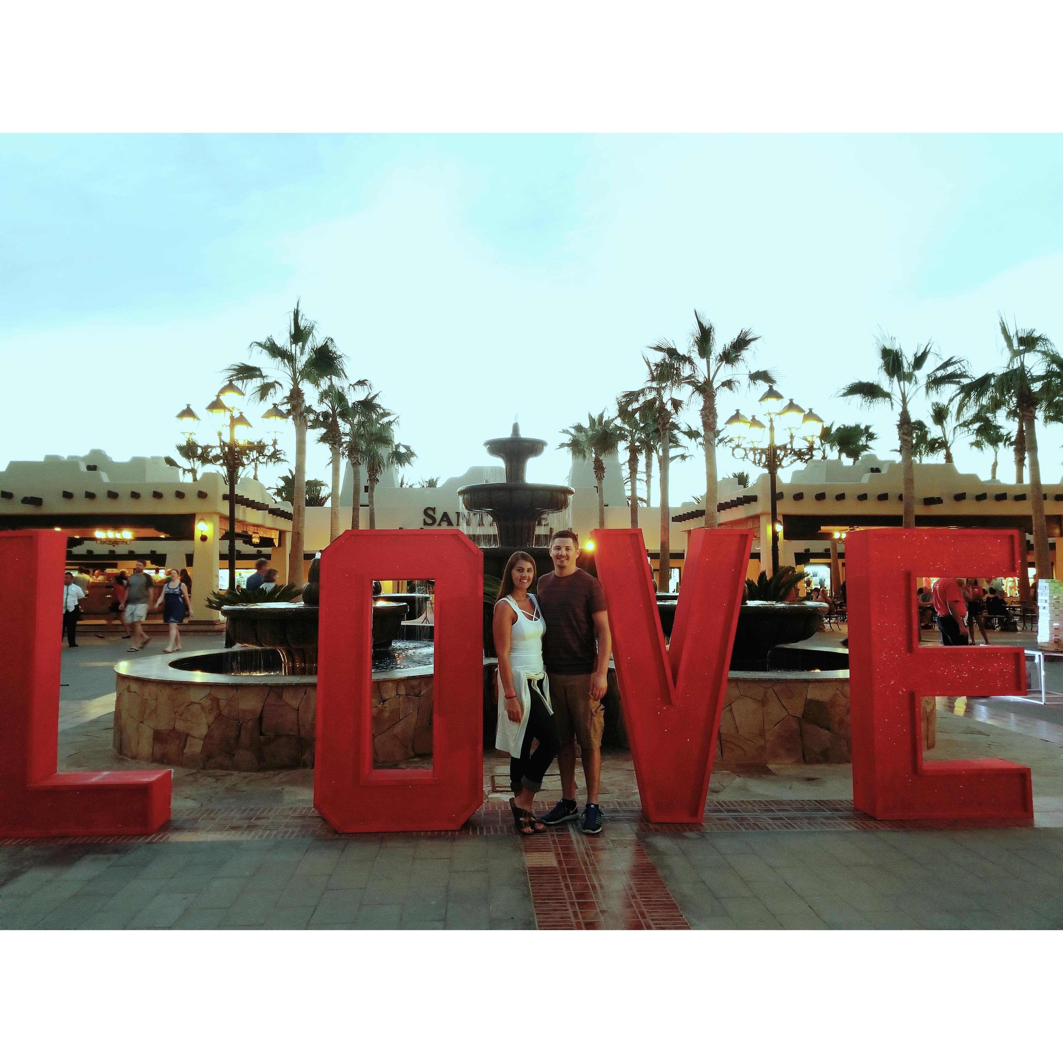 Riu Santa Fe - Feb 2018. This is where we are getting married