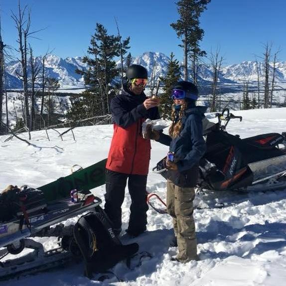 Charlie always makes sure I am well fed in the backcountry