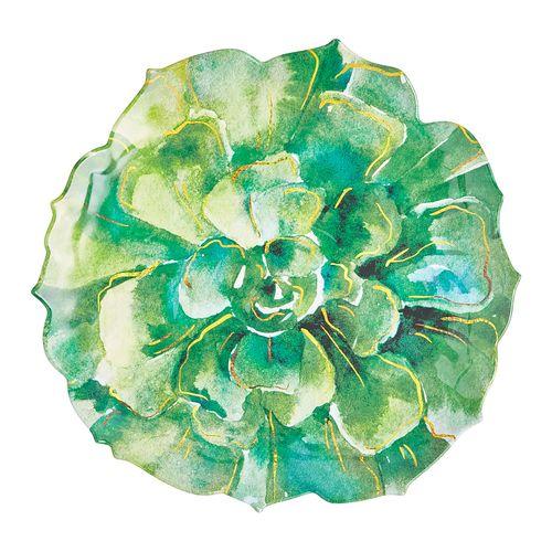 Succulent Melamine Platter