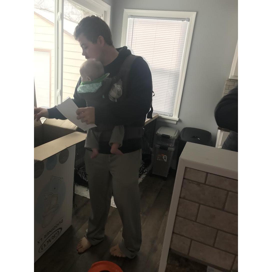 Watching you grow into an amazing Father!