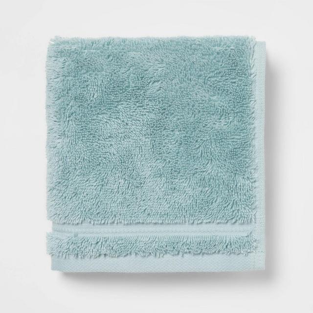 Antimicrobial Washcloth Aqua - Total Fresh